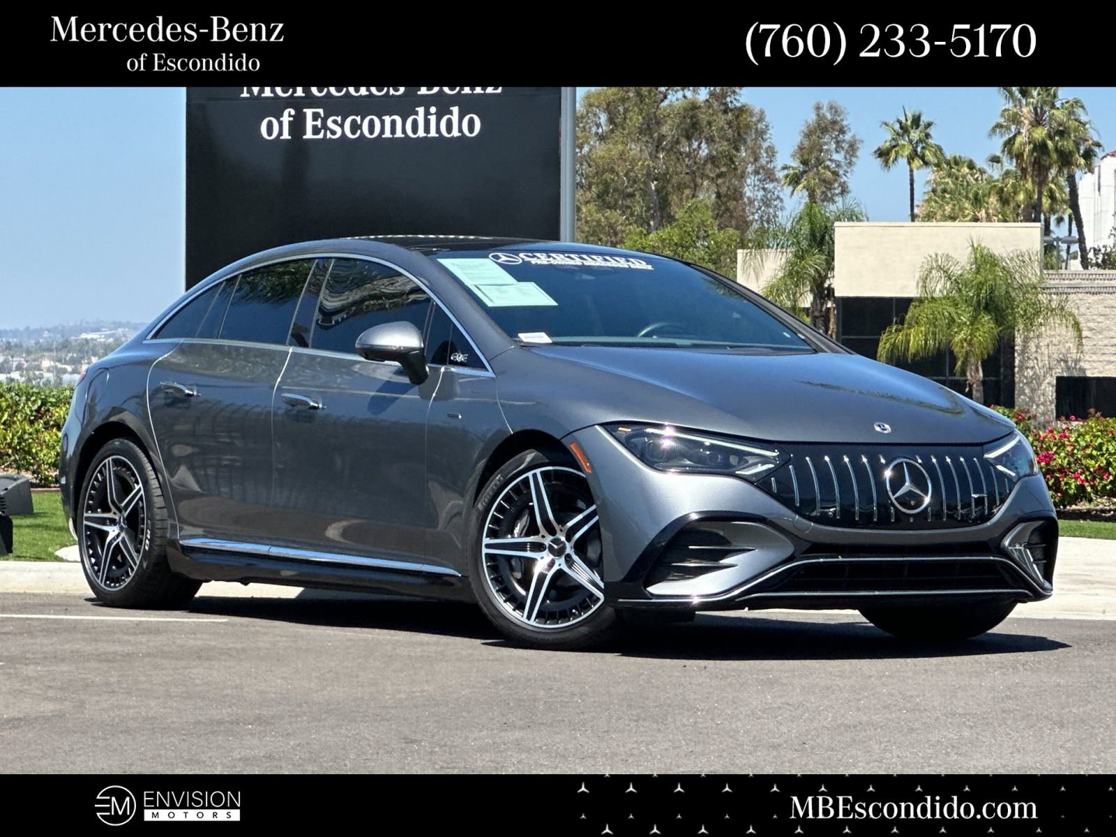Certified 2023 Mercedes-Benz EQE AMG 4MATIC Sedan