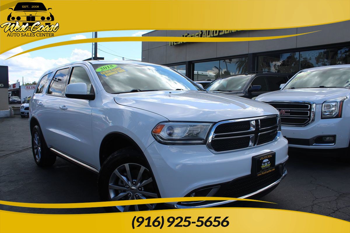 Used 2018 Dodge Durango SXT w/ 3rd Row Seating Group AWD/4WD image 1