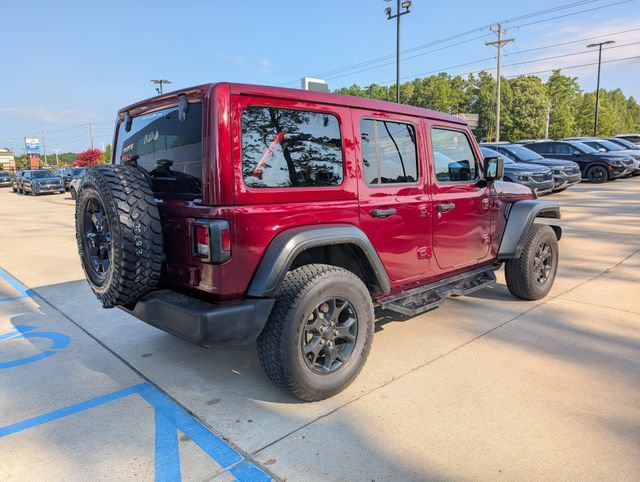 Used 2022 Jeep Wrangler Unlimited Sport AWD/4WD image 3