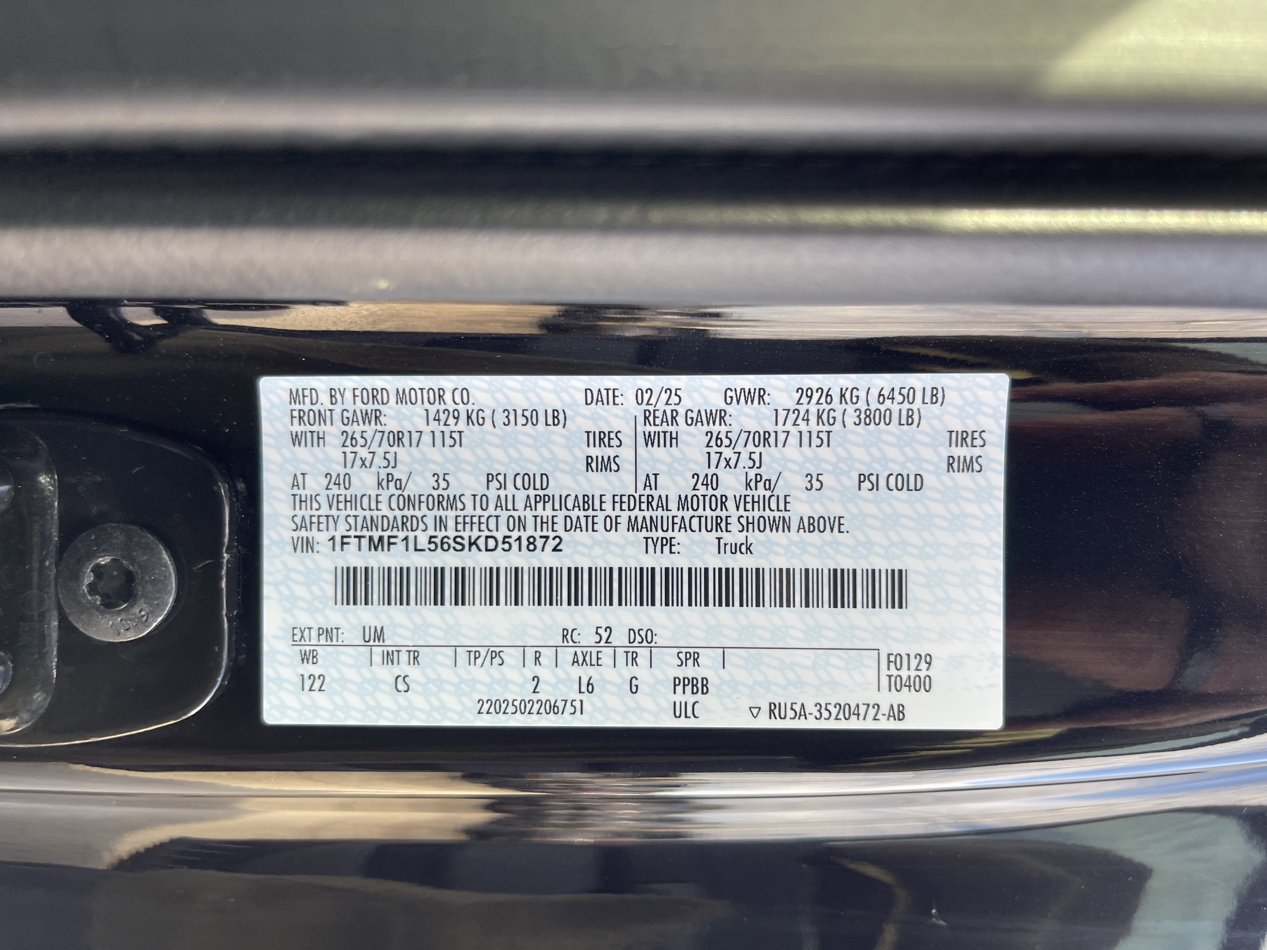 Used 2025 Ford F150 XL w/ Equipment Group 103A High image 14