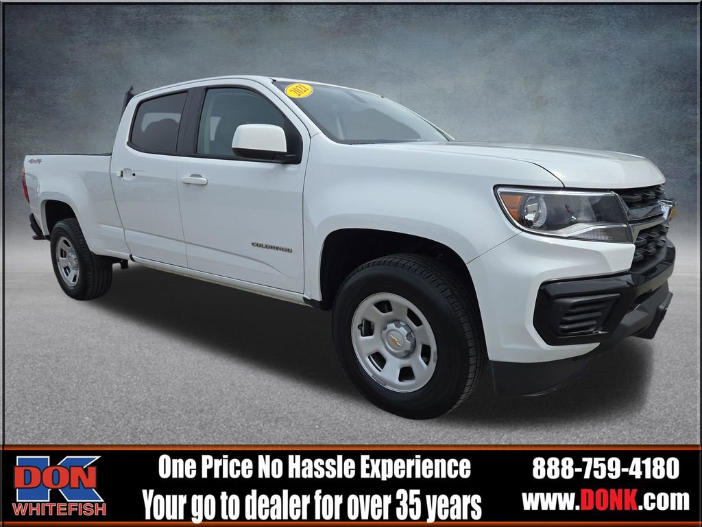 Used 2021 Chevrolet Colorado W/T w/ WT Convenience Package AWD/4WD image 1