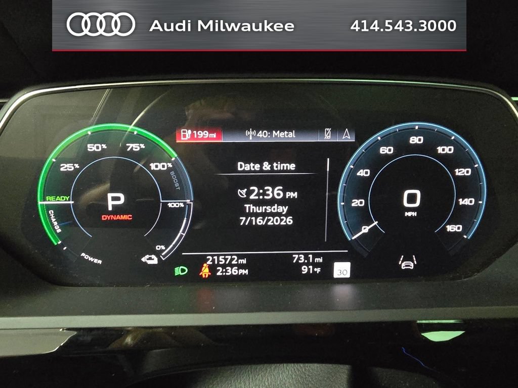 Used 2024 Audi Q8 e-tron Prestige w/ Prestige Package AWD/4WD image 43