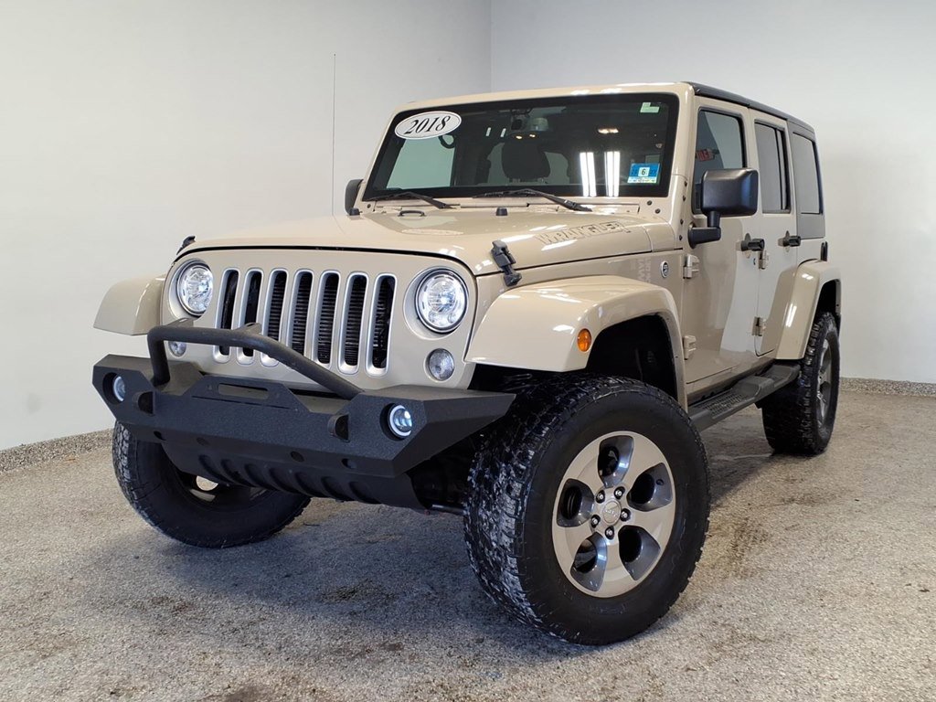 Used 2018 Jeep Wrangler Unlimited Sahara w/ Dual Top Group image 1