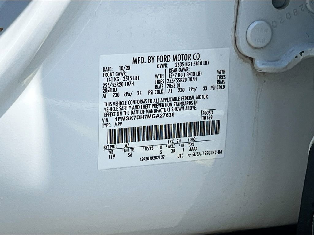 Used 2021 Ford Explorer XLT w/ Equipment Group 202A RWD image 31