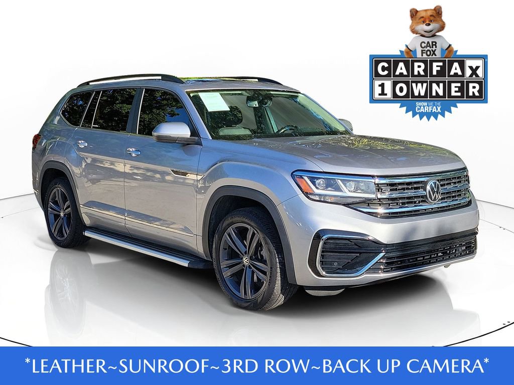 Used 2021 Volkswagen Atlas SE w/ Panoramic Sunroof Package image 1