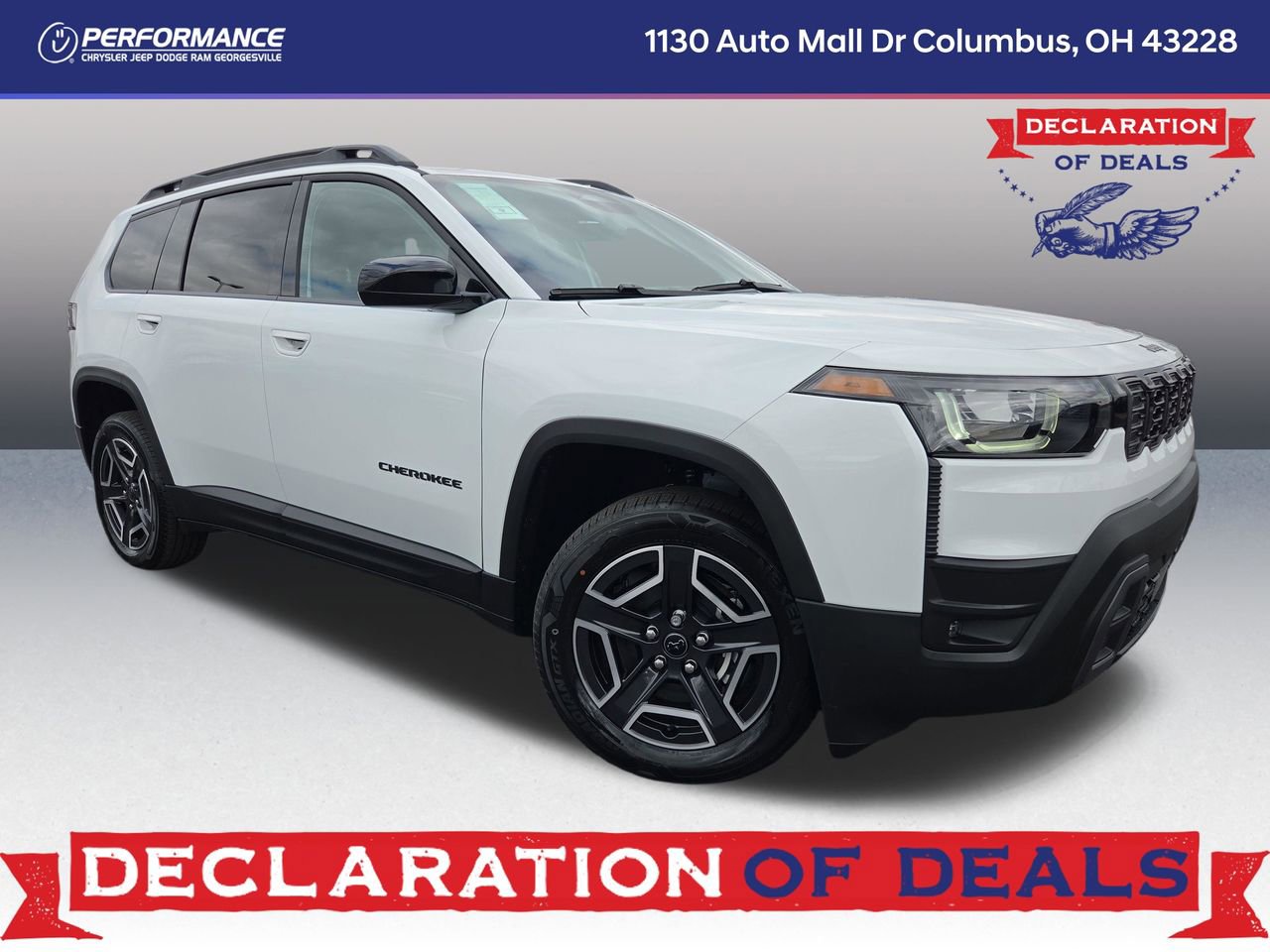 New 2026 Jeep Cherokee Laredo AWD/4WD image 1
