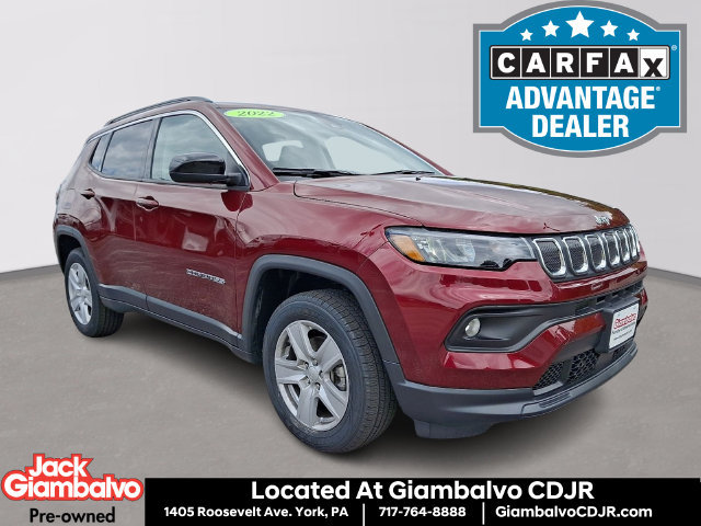 Certified 2022 Jeep Compass Latitude w/ Convenience Group