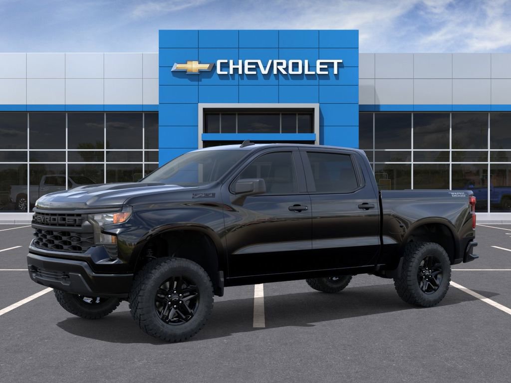 New 2026 Chevrolet Silverado 1500 Custom Trail Boss w/ Midnight Edition image 2