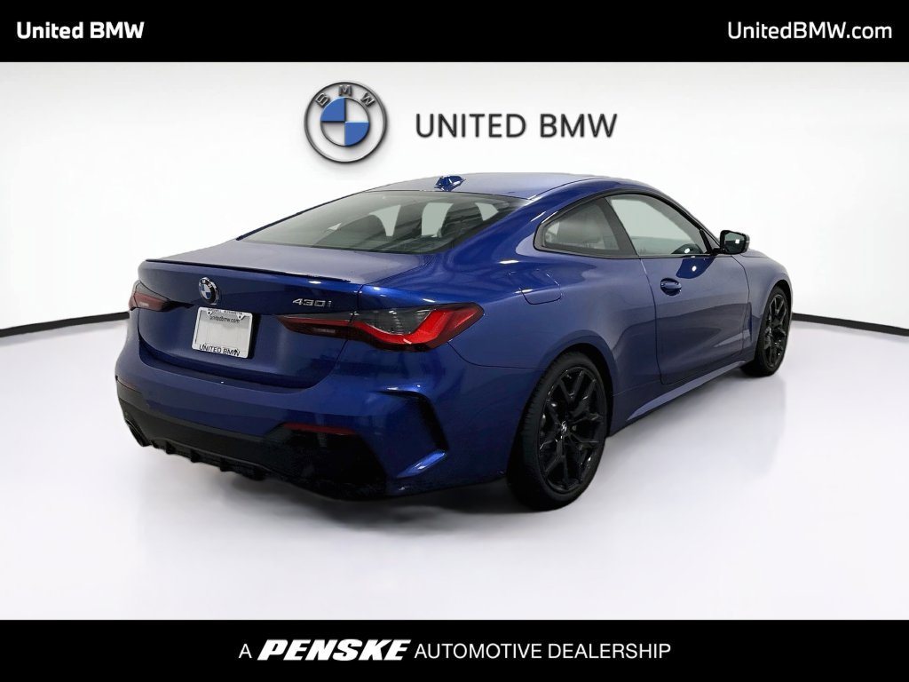 Certified 2026 BMW 430i Coupe w/ M Sport Package RWD image 5