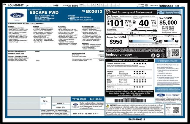 Used 2024 Ford Escape SE FWD image 31