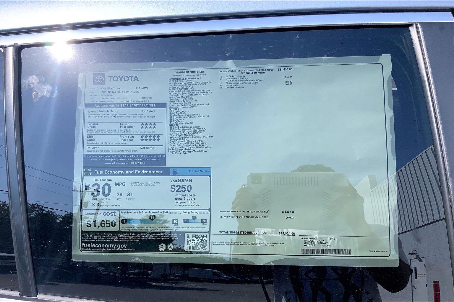 New 2026 Toyota Corolla Cross XLE AWD/4WD image 18