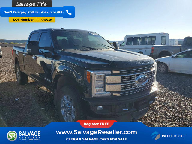 Used 2018 Ford F350 Limited w/ FX4 4x4 Off Road Package image 5