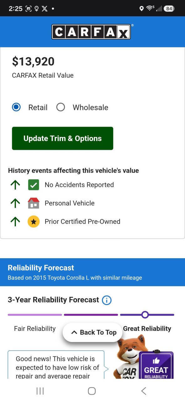 Used 2015 Toyota Corolla L FWD image 11