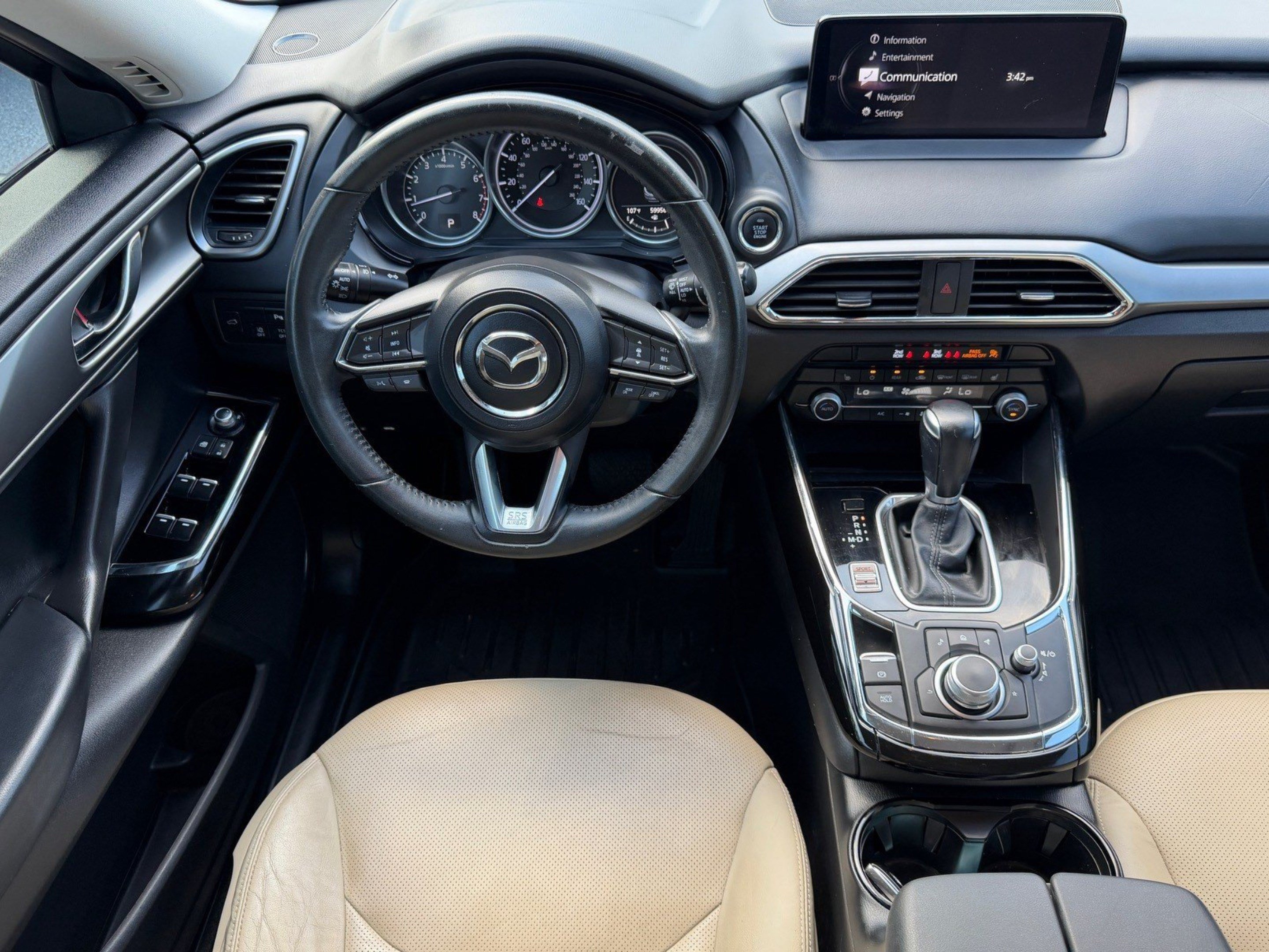Used 2021 MAZDA CX-9 Touring w/ Touring Premium Package FWD image 21