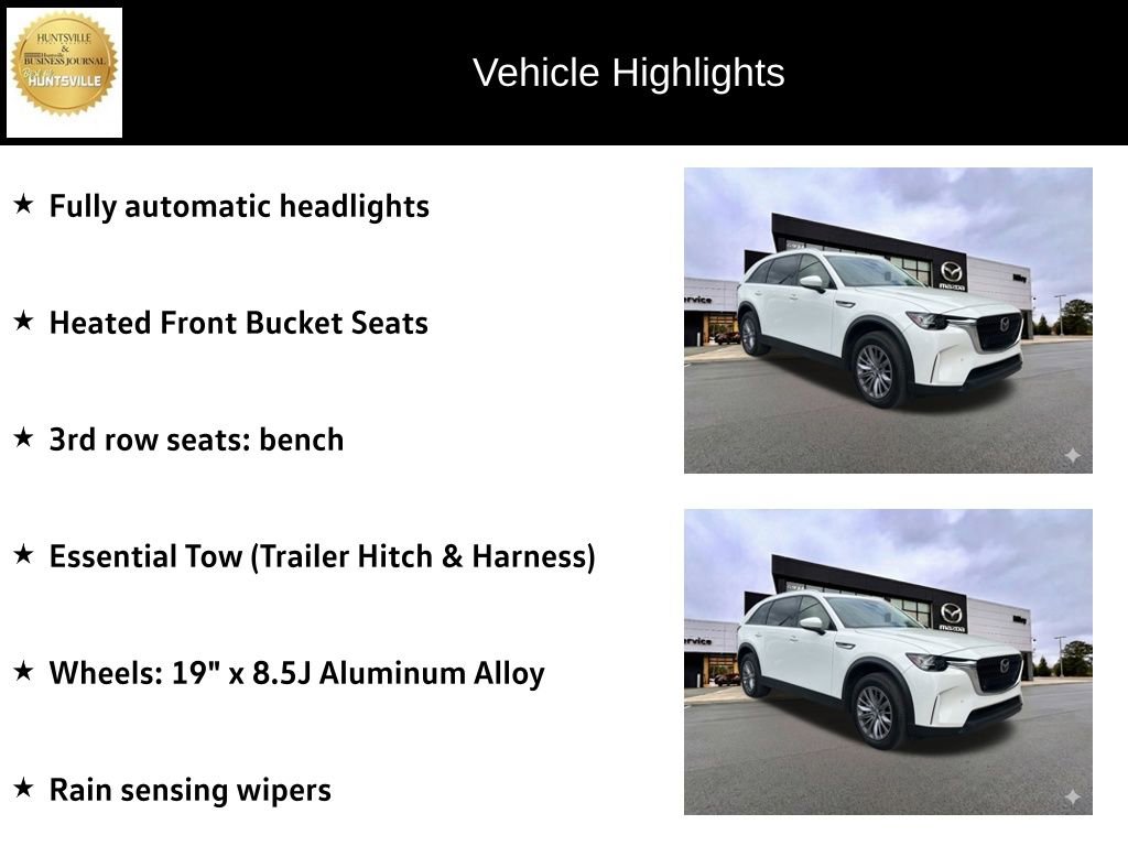 Certified 2025 MAZDA CX-90 3.3 Turbo w/ Preferred Package image 12