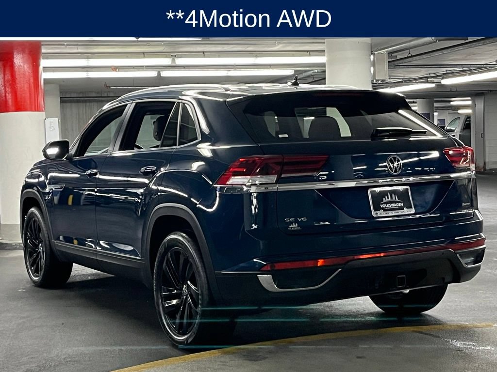 Certified 2023 Volkswagen Atlas Cross Sport SE w/ Black Wheel Package AWD/4WD image 5