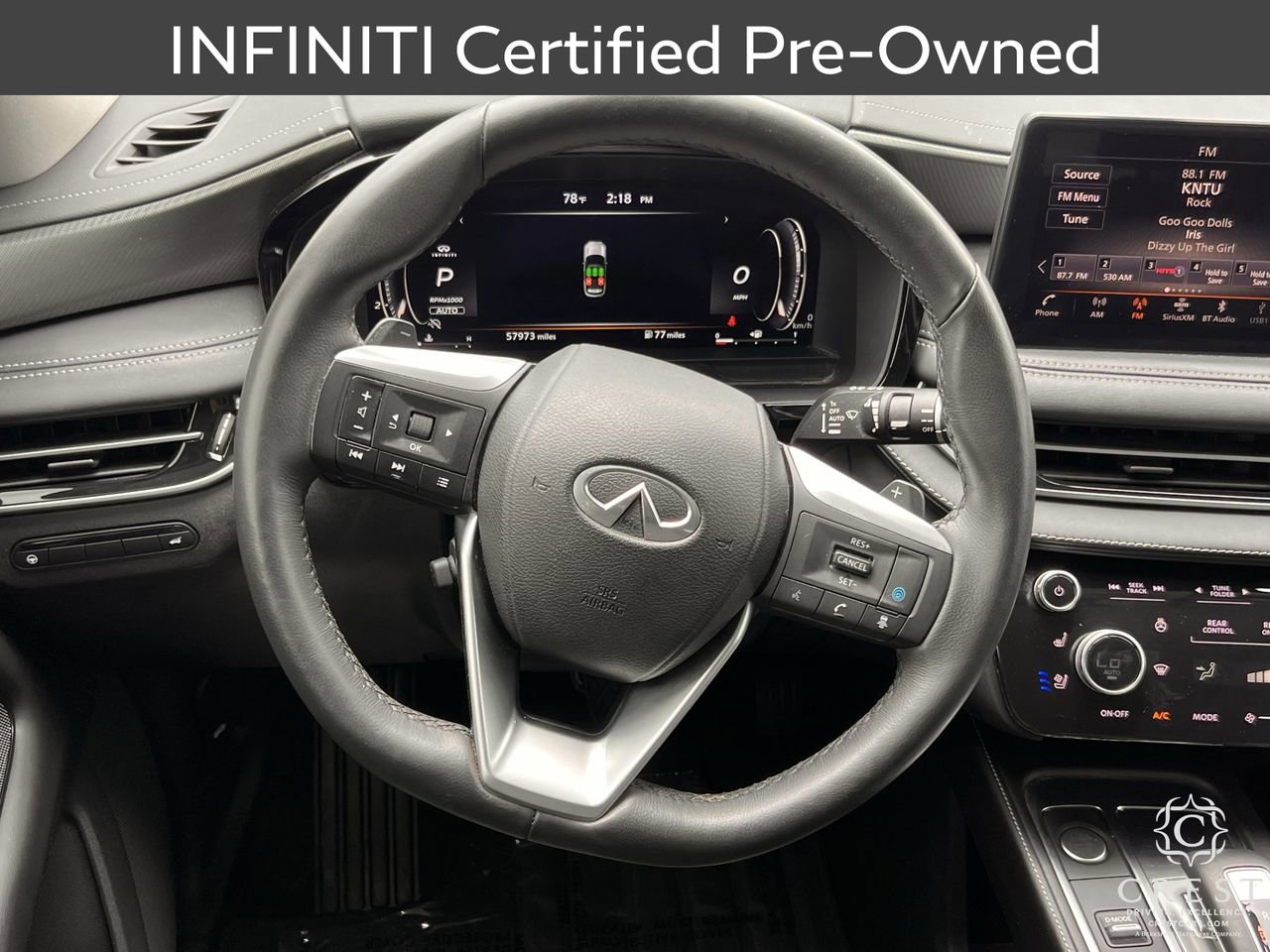 Certified 2023 INFINITI QX60 Luxe w/ Cargo Package AWD/4WD image 13