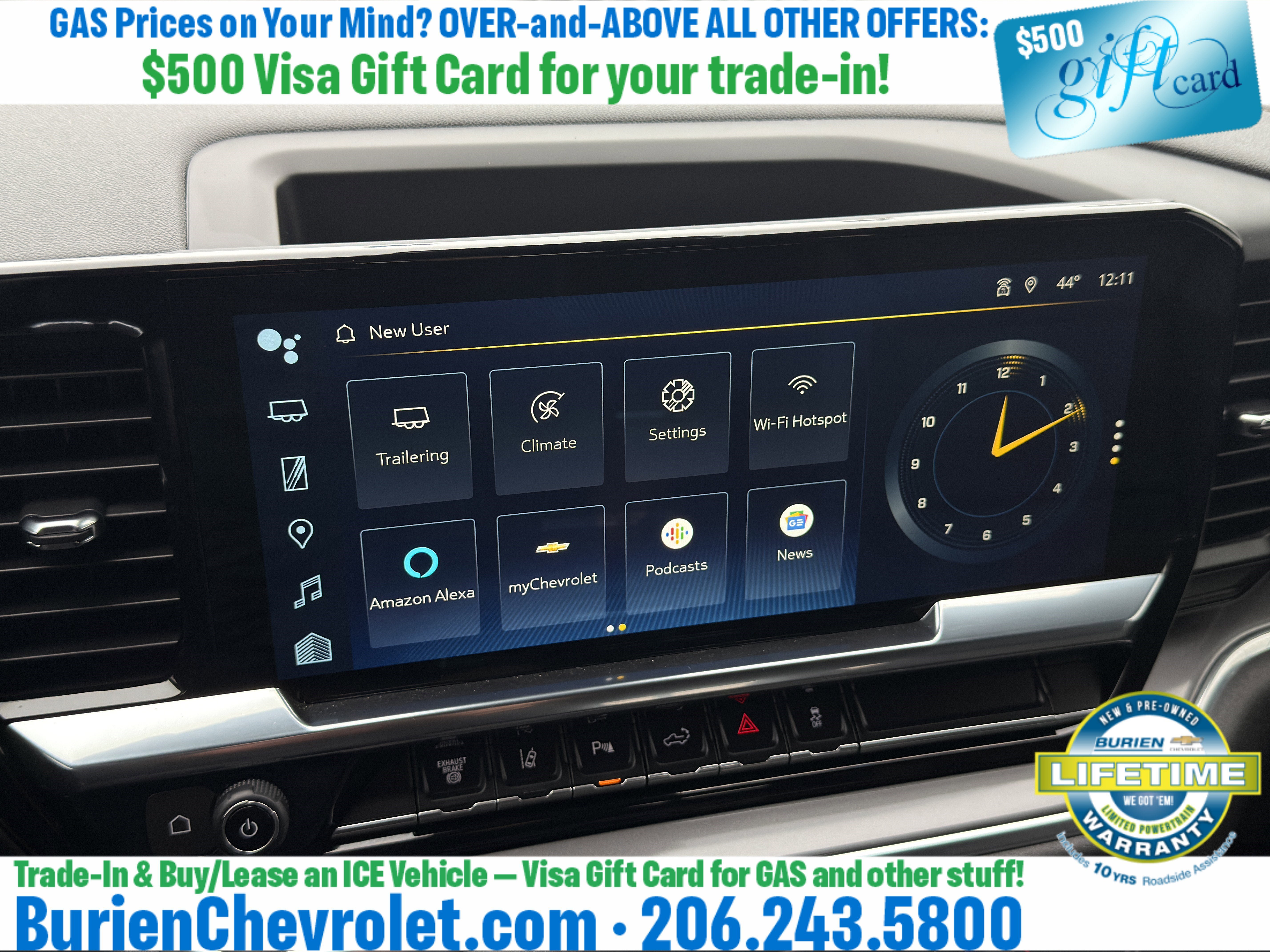 Used 2024 Chevrolet Silverado 3500 High Country w/ High Country Premium Package AWD/4WD image 16
