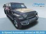 Used 2021 Jeep Wrangler Unlimited Sahara w/ LED Lighting Group AWD/4WD image 1