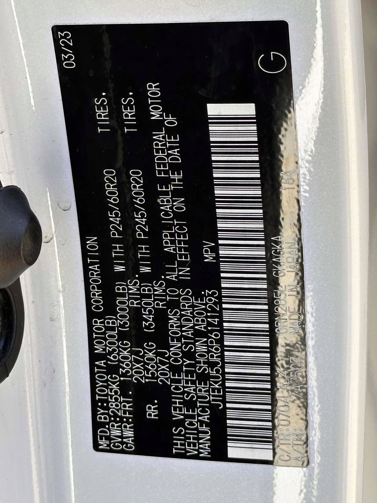 Used 2023 Toyota 4Runner Limited AWD/4WD image 33