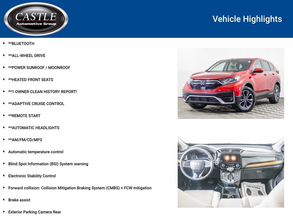 Used 2022 Honda CR-V EX image 3