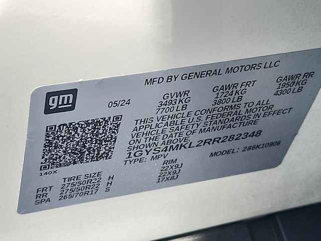 Certified 2024 Cadillac Escalade ESV Premium Luxury Platinum AWD/4WD image 28