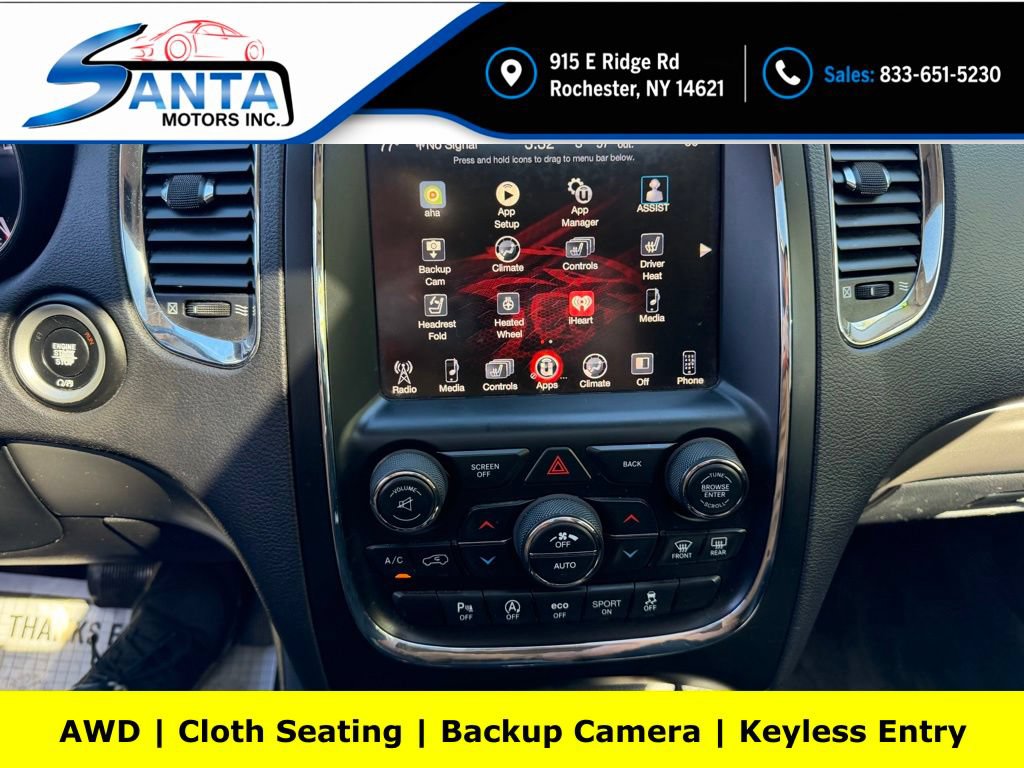 Used 2017 Dodge Durango SXT w/ Quick Order Package 23B AWD/4WD image 8