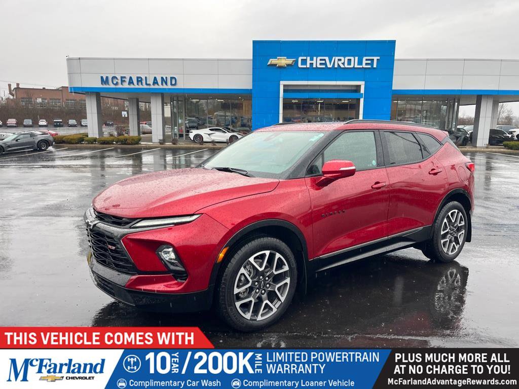 Used 2024 Chevrolet Blazer RS w/ Driver Confidence II Package image 1