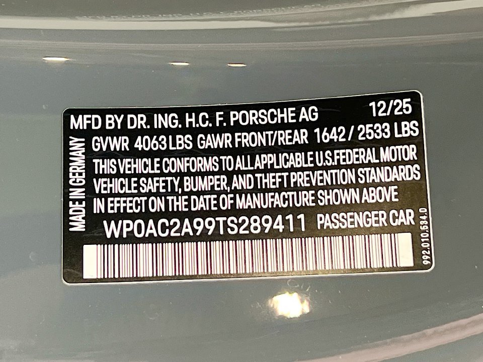 Certified 2026 Porsche 911 GT3 RWD image 33