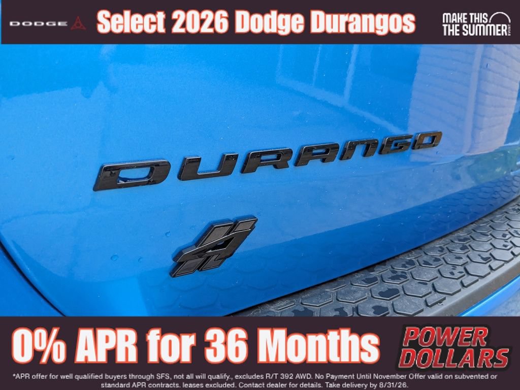 New 2026 Dodge Durango GT w/ Blacktop Package AWD/4WD image 46