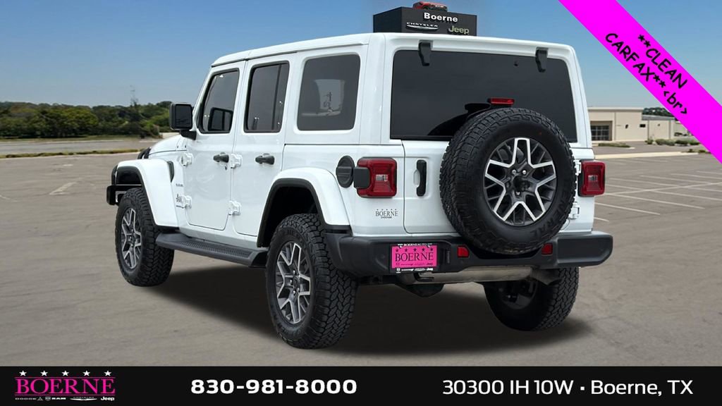 Used 2024 Jeep Wrangler Unlimited Sahara w/ Safety Group AWD/4WD image 5