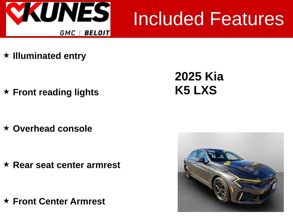 Used 2025 Kia K5 LXS image 3