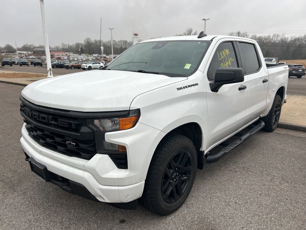 Used 2023 Chevrolet Silverado 1500 Custom w/ 2.7L Blackout Package image 1