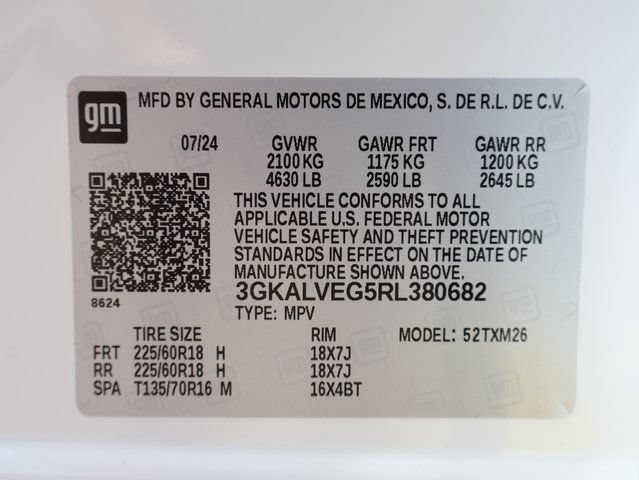 Certified 2024 GMC Terrain SLT AWD/4WD image 45