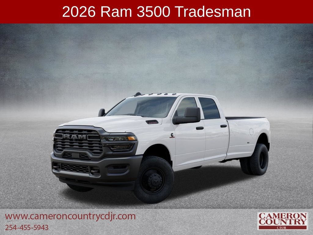 New 2026 RAM 3500 Tradesman AWD/4WD 360° Tour