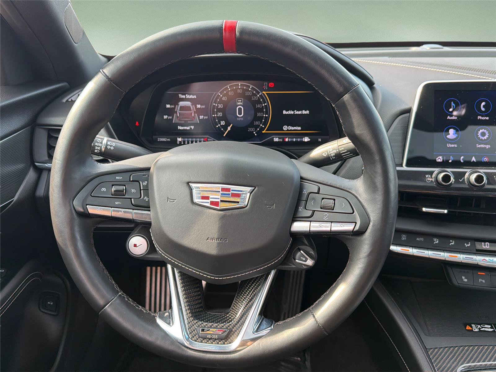 Used 2023 Cadillac CT4 V Blackwing w/ Technology Package RWD image 11