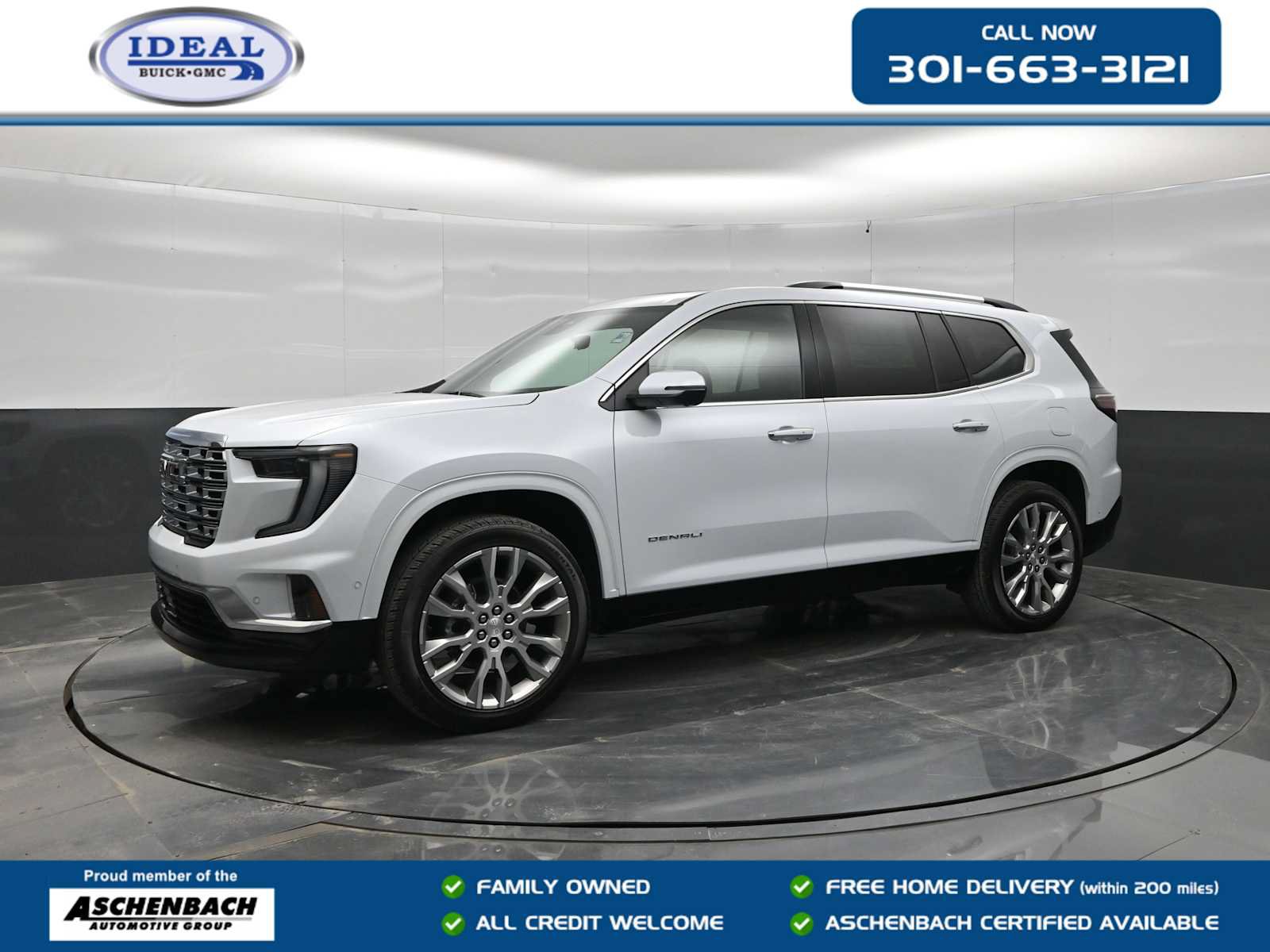 New 2026 GMC Acadia Denali w/ Super Cruise Package