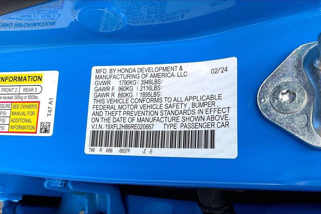 Used 2024 Honda Civic Sport image 18