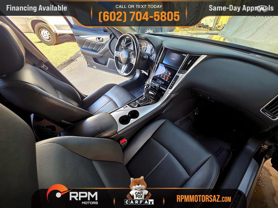 Used 2021 INFINITI Q50 Luxe image 10