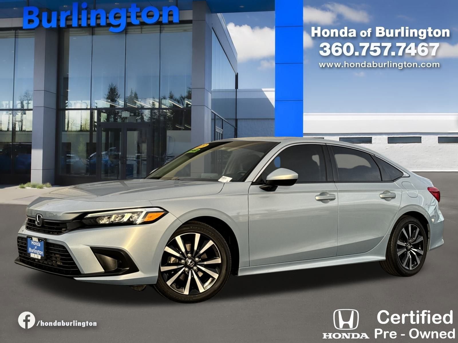 Certified 2023 Honda Civic EX