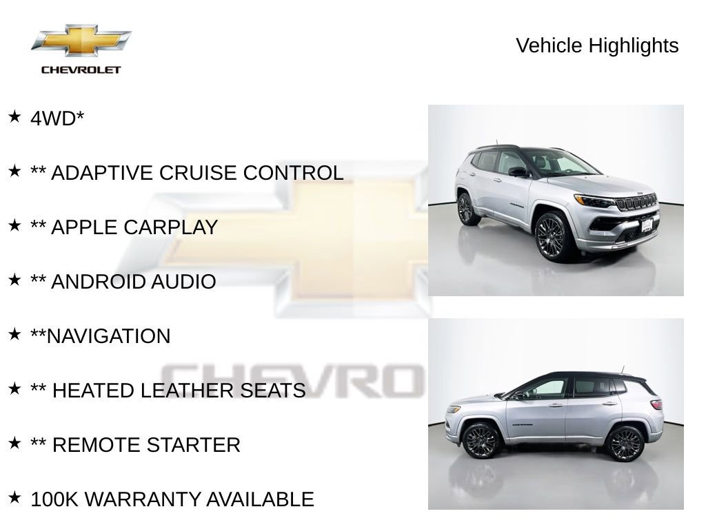 Used 2023 Jeep Compass High Altitude w/ Driver Assist Group I image 33