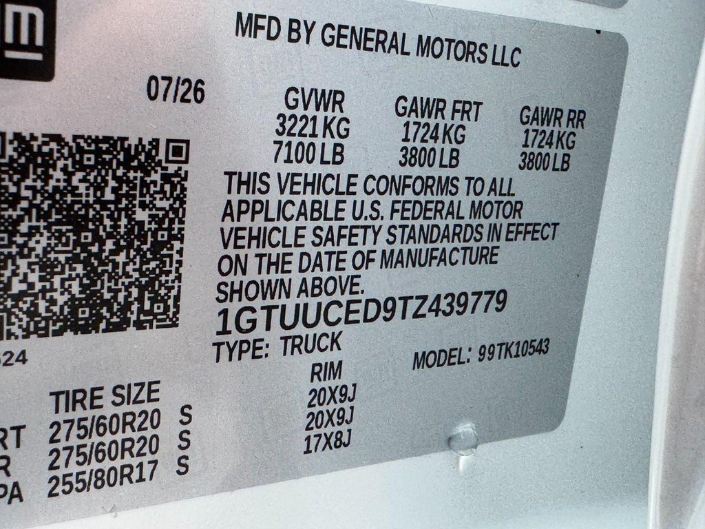 New 2026 GMC Sierra 1500 Elevation w/ Elevation Premium Package AWD/4WD image 20