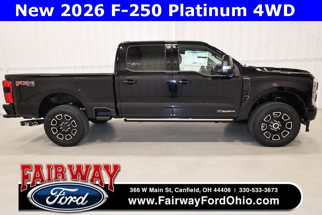 New 2026 Ford F250 Platinum