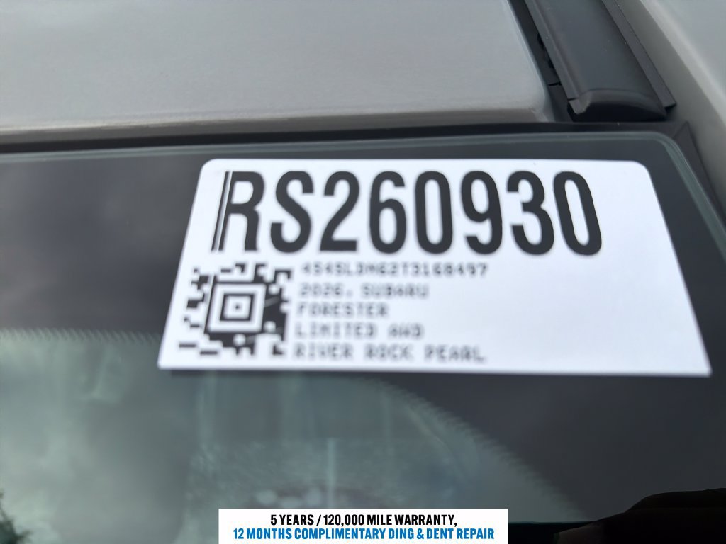 New 2026 Subaru Forester Limited AWD/4WD image 12