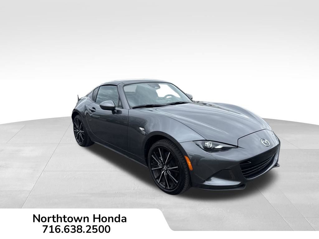Used 2024 MAZDA MX-5 Miata RF Grand Touring w/ Weather Package RWD image 1