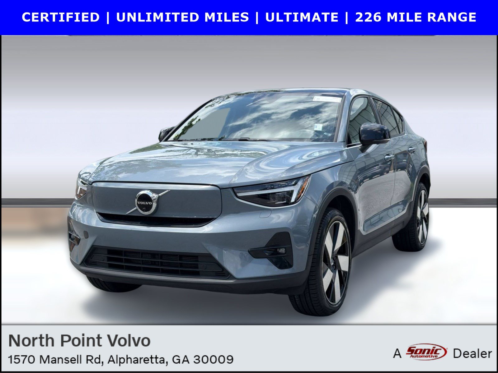 Certified 2023 Volvo C40 P8 Recharge Ultimate