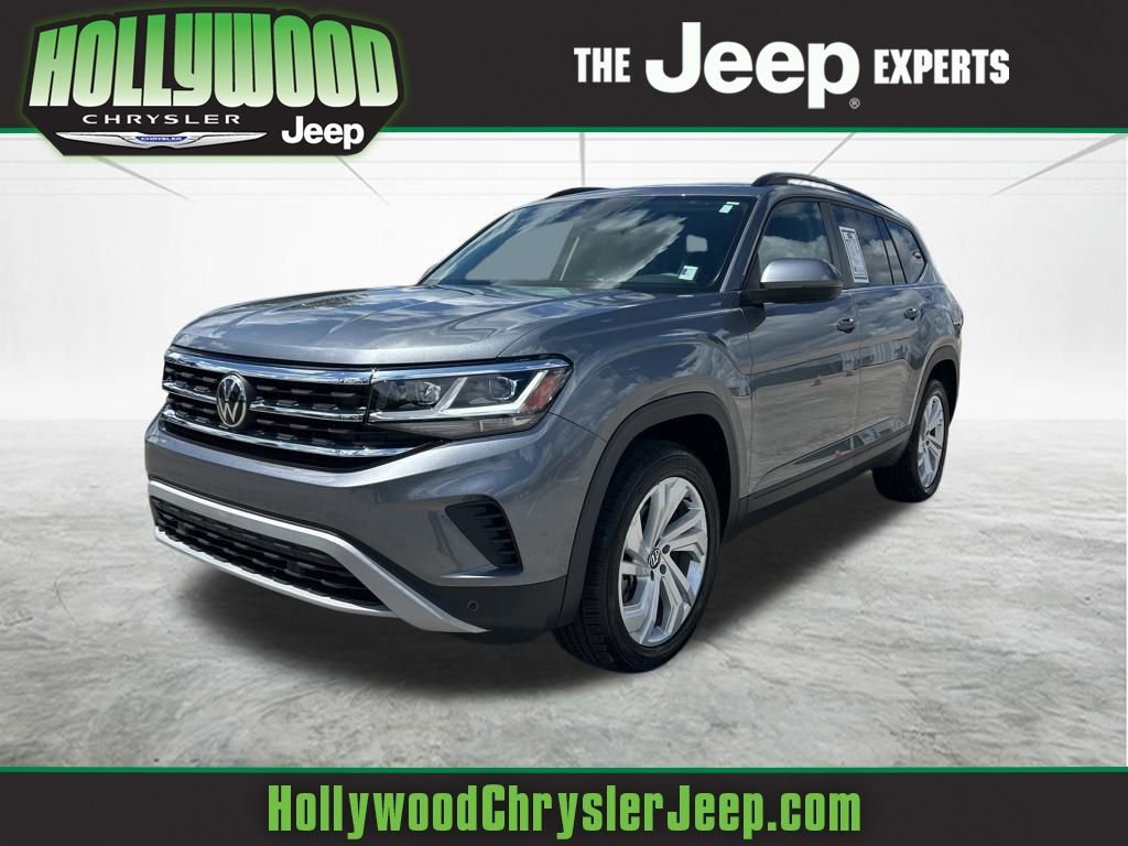Used 2021 Volkswagen Atlas SE w/ Panoramic Sunroof Package