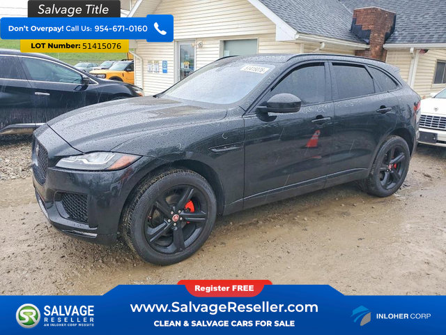 Used 2020 Jaguar F-PACE Checkered Flag AWD/4WD image 1
