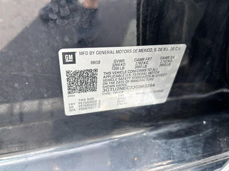 Used 2018 GMC Sierra 1500 SLT w/ SLT Premium Package AWD/4WD image 18