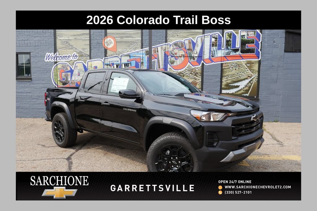 New 2026 Chevrolet Colorado Trail Boss